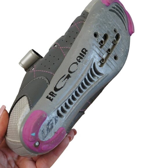 Louis Garneau LG Ergo Air Fresca Cycling‎ Road Bike Shoes Size 6Gray/Black - Picture 4 of 10